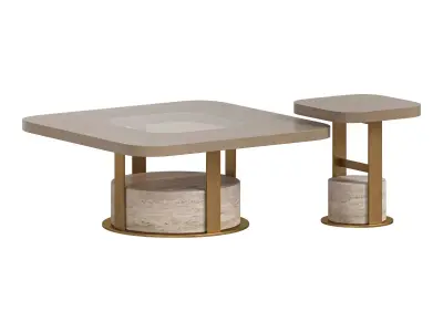 Allegro Coffee Table 3D model