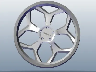 Audi Rim 3D model
