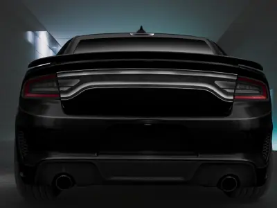 Dodge Charger SRT Hellcat 3D model by PIXELCRAZE
