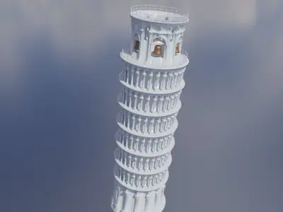 Leaning Tower of Pisa 3D model