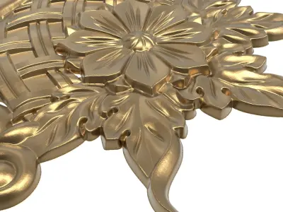  decorative pattern ready for 3D printing 3D model 41