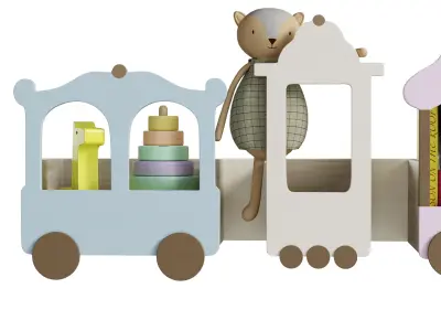 Train shelf Express to Fantasy by  Up Warsaw 3D model