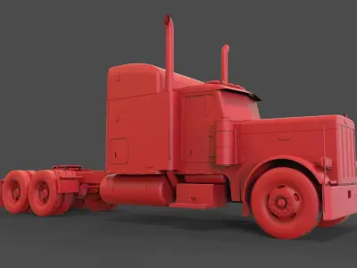 Peterbilt 379 3D print model