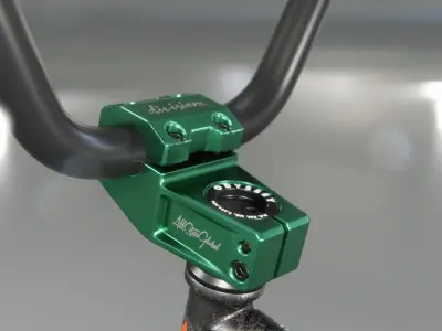 Realistic BMX Bike Bicycle BSD CULT ODYSSEY Street Dirt Skate  Free 3D model