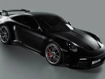 Porsche 911 992 Gt3 2021 3D model