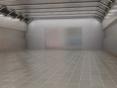 Home Garage Base Interior 3D 3D model