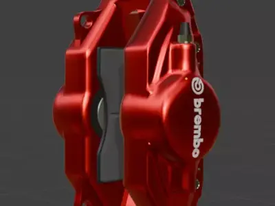 brembo brake caliper 2pot 3D model