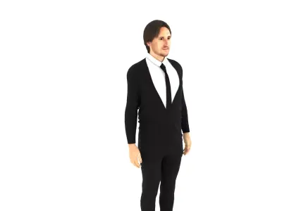 Luka Modric Low-poly 3D model