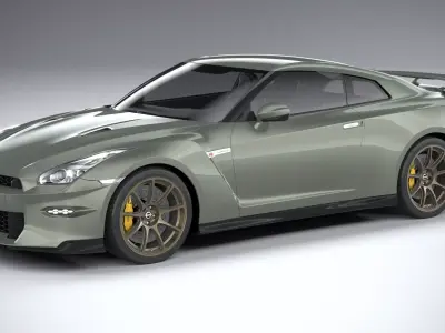 Nissan GT-R 2024 3D model