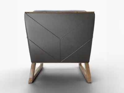 Armchair Country 3D model