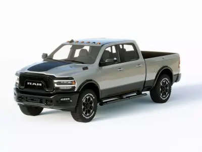 Dodge Ram Power Wagon 2019 3D model