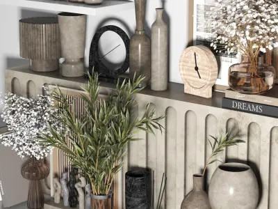 Decorative set 18 3D model