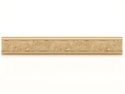 Ceiling Molding 8 - For CNC and Interior 3D model