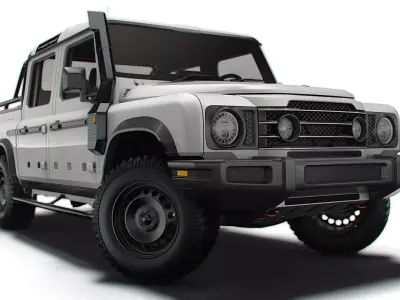 Ineos Grenadier Quartermaster Trialmaster 2023 3D model