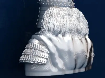 Babak The Conqueror Sculpture 3D print model