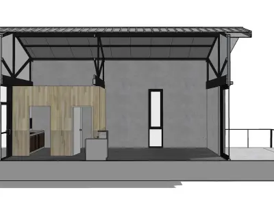 Coffee Shop 3D model