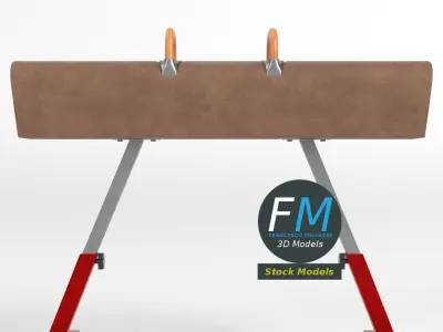 Pommel horse 3D model
