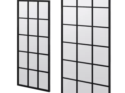 Wall Mirror Finestra by Kare Design 3D model