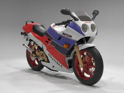honda nsr 3D model