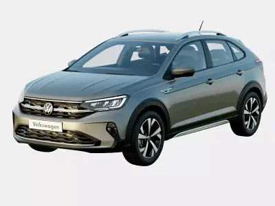 Volkswagen Nivus 2024 Highline Spec Low-poly 3D model