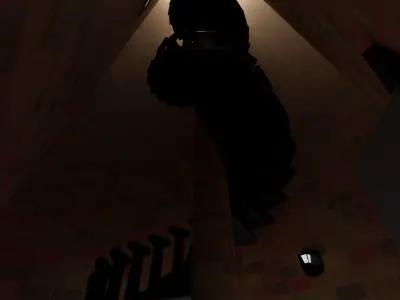 Semi Realistic Lighthouse 3D model