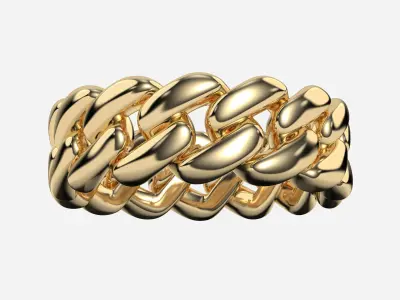 Cuban Ring 3D print model