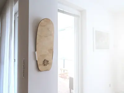 Balance Board Holder 3D print model