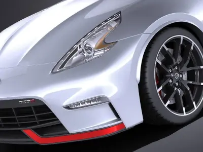 Nissan 370z Nismo 2017 VRAY 3D model