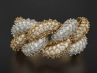 Cuban Ring 3D print model