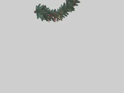 Christmas Garland model 3D model