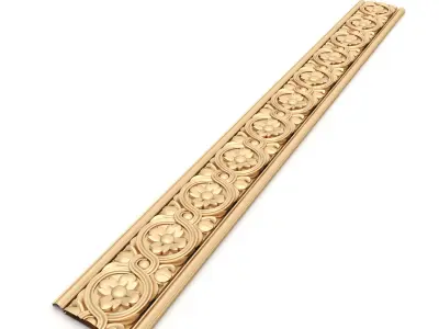Ceiling Molding 7 - For CNC and Interior 3D model