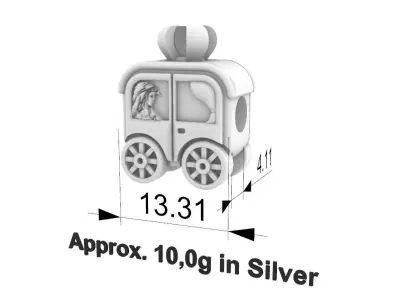 Pandora Carriage 3D print model