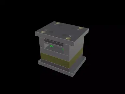 Injection Mold Construction 3D model