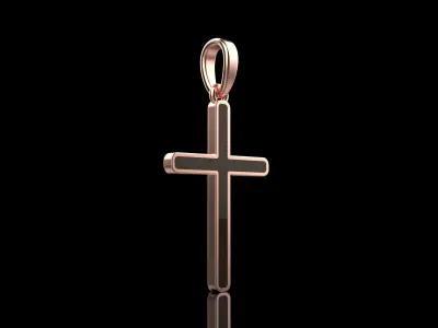 Two side cross  model 545 3D print model