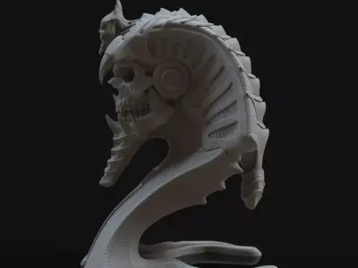 Pharaon Bust II 3D print model