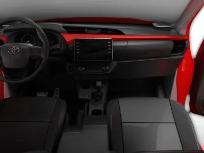 Toyota Hilux GR SPORT HQ Interior 2025 3D model