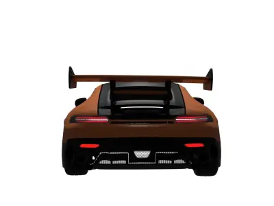 Mercedes Benz AMG GT Black Series 3D model