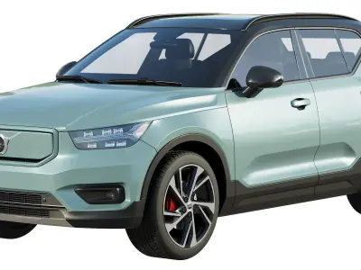 Volvo XC40 - XC40 recharge 2020 3D model
