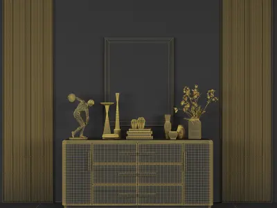 Modern Interior Set 236 3D model