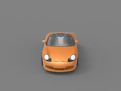 2003 Porsche Boxster 3D model