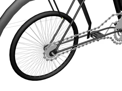 bicycle 3D model by erikyavrumyan