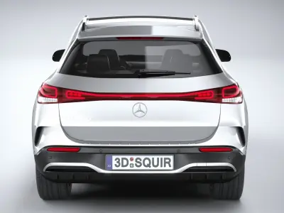 Mercedes Benz EQA 2022 3D model