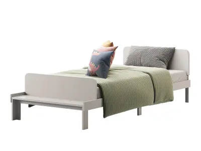 Miniyam Twin Size Bed 3D model