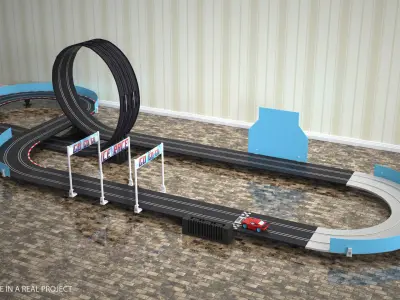 Car Toy Generic 3D model