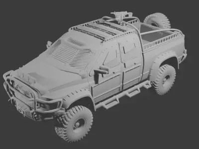zombie killer 3D model
