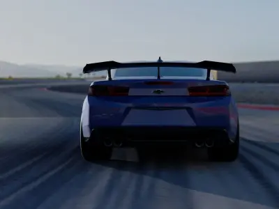 Camaro ZL1 1lE 3D model