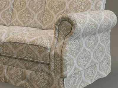 VILLA DESTE Cava sofa 3D model