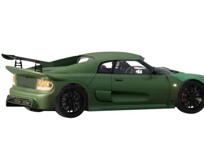 GENERIC BRITISH SPORT CAR 3D model