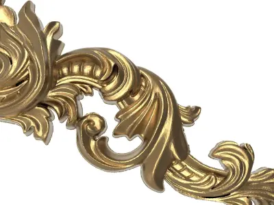 decorative pattern ready for 3D printing 3D model 27