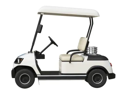 ECAR LT-A2DSP 2 Seat Golf Cart 3D model